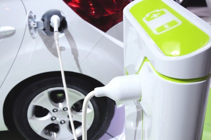 EV electric vehicle charging installation