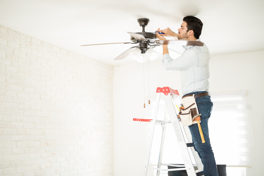 An Electrician To Install A Ceiling Fan, Are Ceiling Fans Dangerous